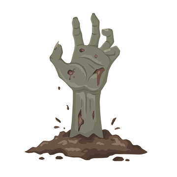 Zombie Hand Illustration