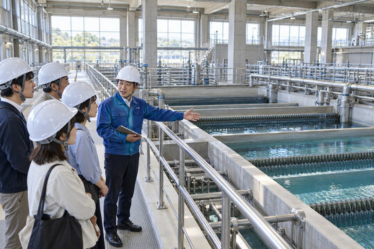 浄水場見学・施設案内