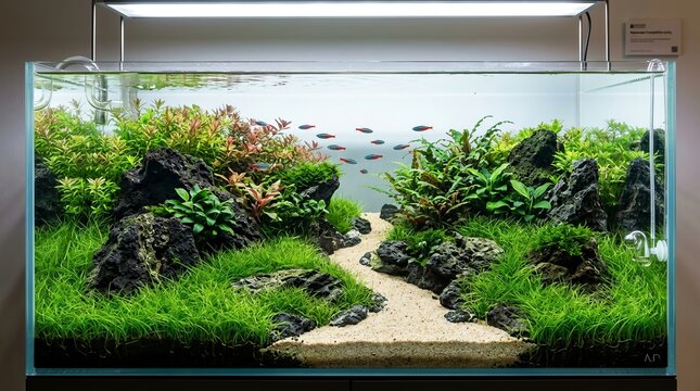 Tropical Aquascape and Nature Aquarium