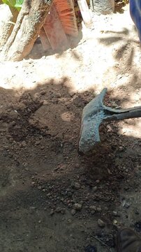 Mixing Mud Mortar Paste for Traditional Masonry Construction