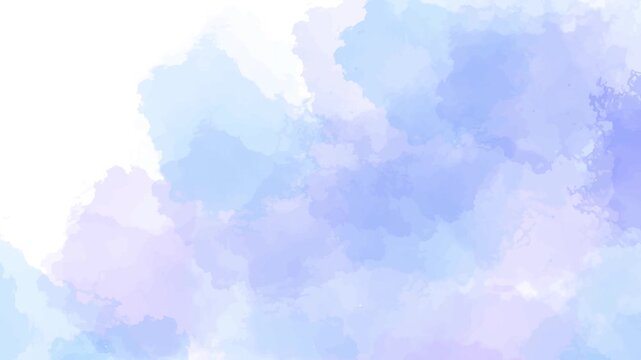 Blue Watercolor Texture Abstract Pattern 4K
