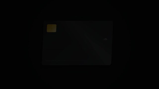 Business card payment mockup professional clean template