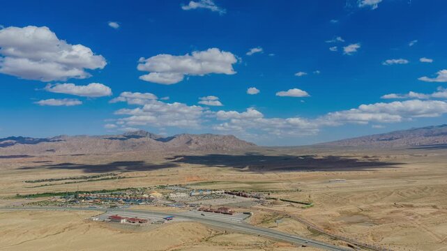 panorama of the mountains