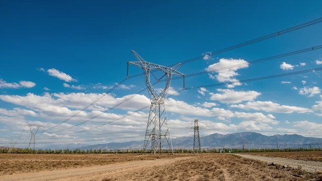high voltage power lines
