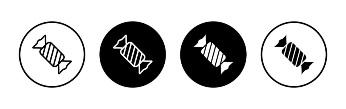 Candy icon symbol for apps and websites. candy sign and symbol.