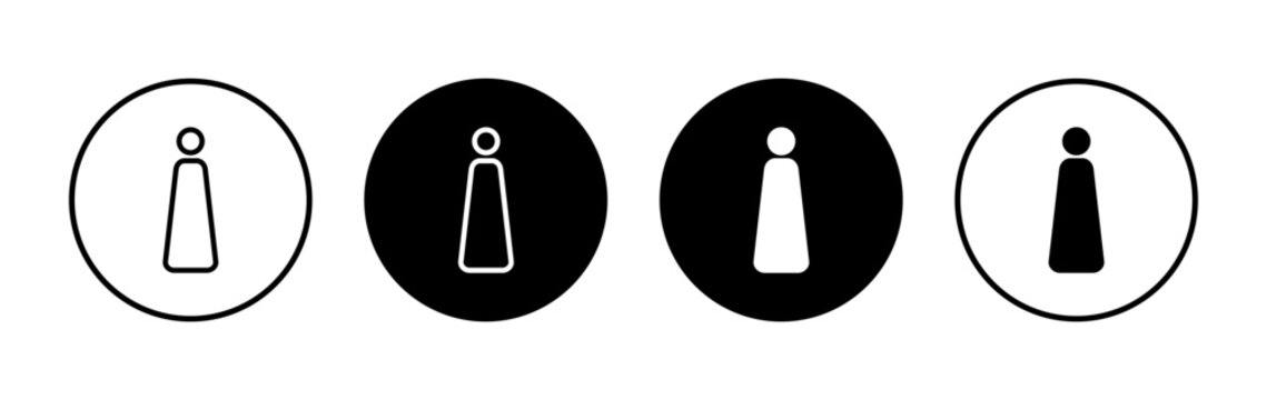 Female icon symbol for apps and websites. woman sign and symbol