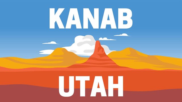 beautiful desert and sky views in kanab utah