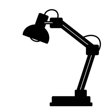 vector illustration of a lamp