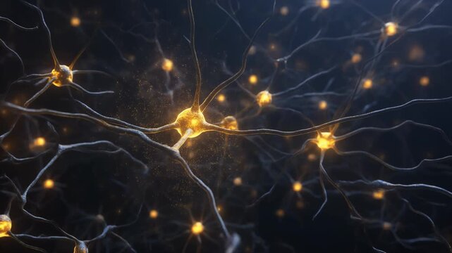 Neural Network Synapses 4K Generative AI