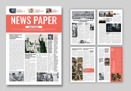 News Paper Design Template