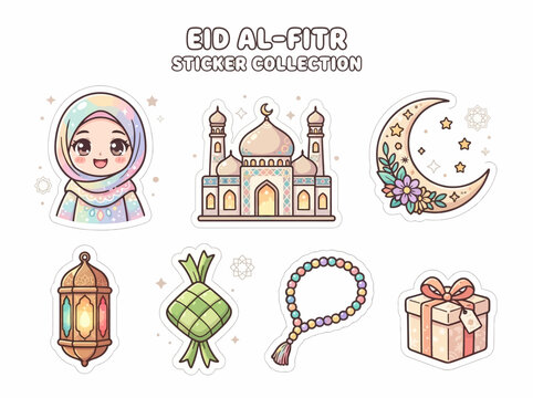 Eid Celebration Art Collection.