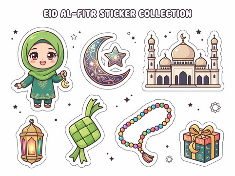 Eid Celebration Sticker Pack.
