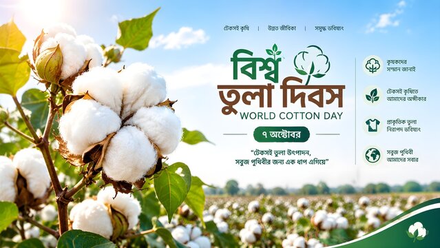 &ldquo;Cotton is more than a fiber&mdash;it is a source of opportunity, sustainability, and hope.&rdquo; 🤍🌍
