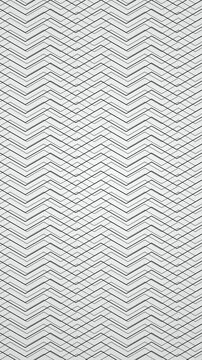 Black geometric line zigzag diamond pattern seamless loop background