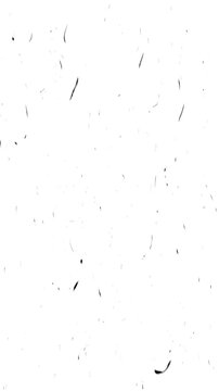 Vintage Film Dust and Scratch Texture Overlay Black Grunge Particles on White Background Retro Analog Film Noise Effect