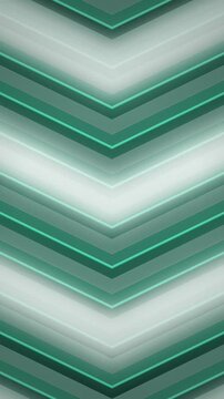 Green geometric chevron layer pattern seamless loop background