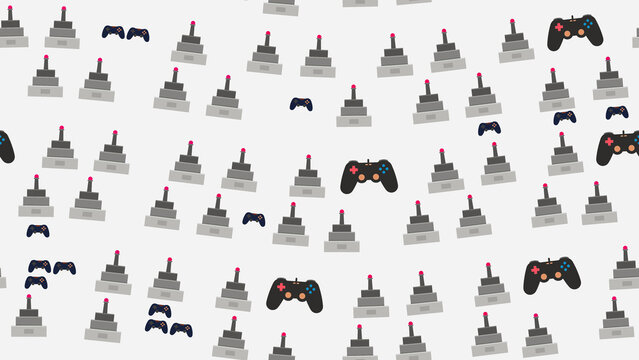 Joysticks and Game Controllers Pattern