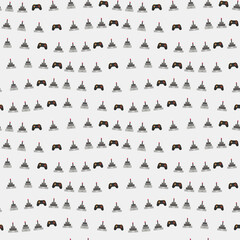 Video Game Controllers and Joysticks Pattern © DestiAndina88