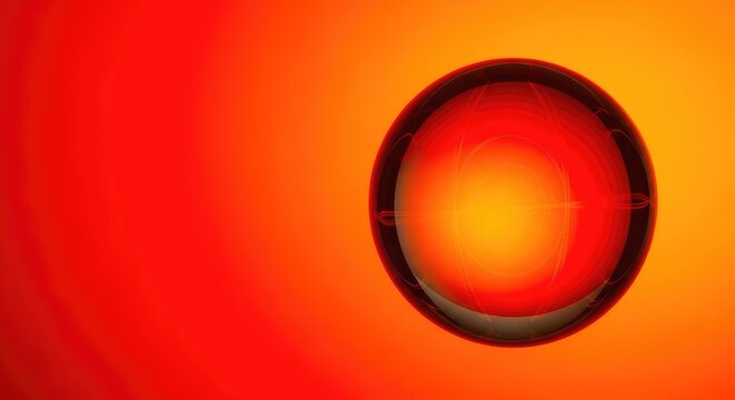 Vivid abstract image featuring a seamless color transition from fiery red to glowing orange, creating a soft and warm light background, backdrop, modern, surface