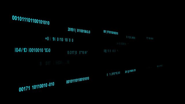 A random code appears on the monitor against a transparent background suitable for programming and tech-related videos.