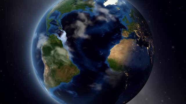 Earth Zoom In to Lee's Summit Missouri Satellite Map Animation
