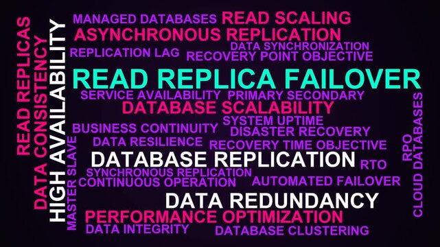 Read Replica Failover Word Cloud
