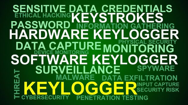 Keylogger Word Cloud
