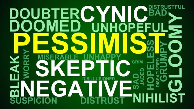 Pessimist Word Cloud