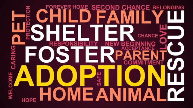 Adoption Word Cloud