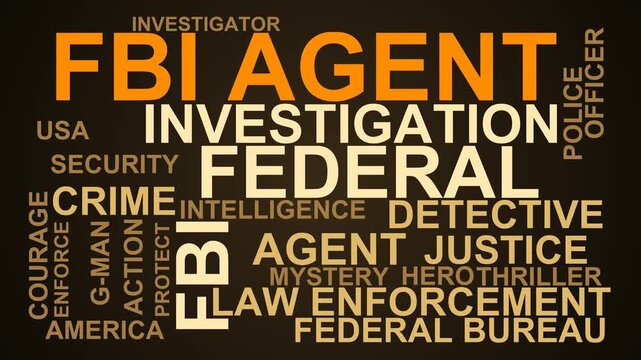 Fbi Agent Word Cloud