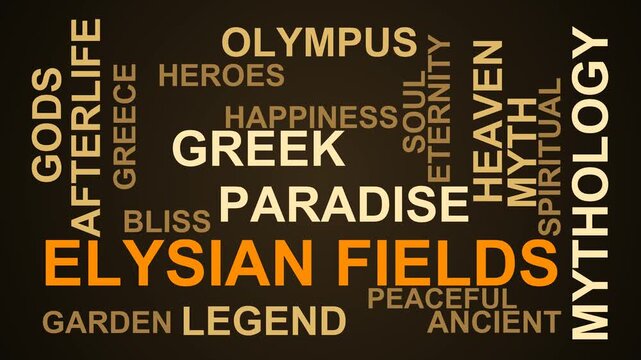 Elysian Fields Word Cloud