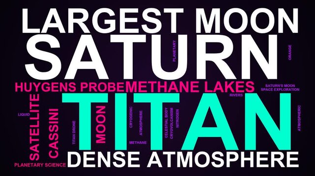 Titan Word Cloud