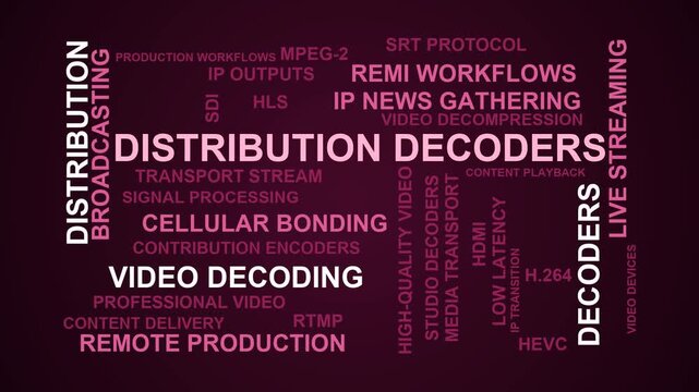 Distribution Decoders Word Cloud