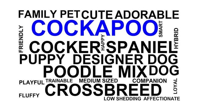 Cockapoo Word Cloud