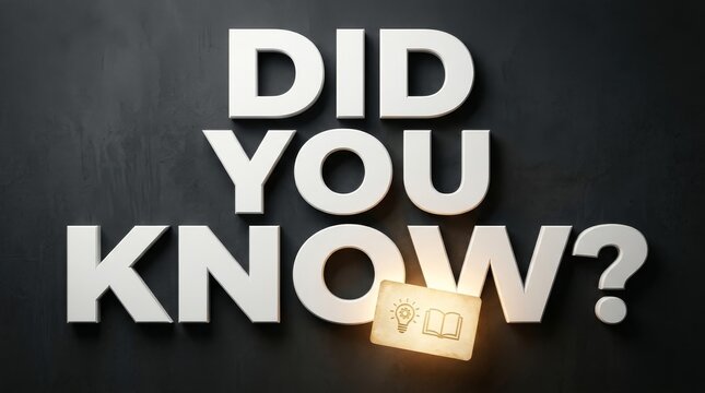 Did You Know Question and Knowledge Discovery for Research and Education