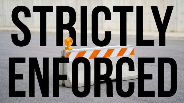 Strictly Enforced Rules Compliance Policy and Regulatory Requirements