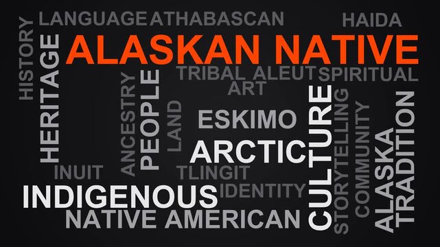 Alaskan Native Word Cloud
