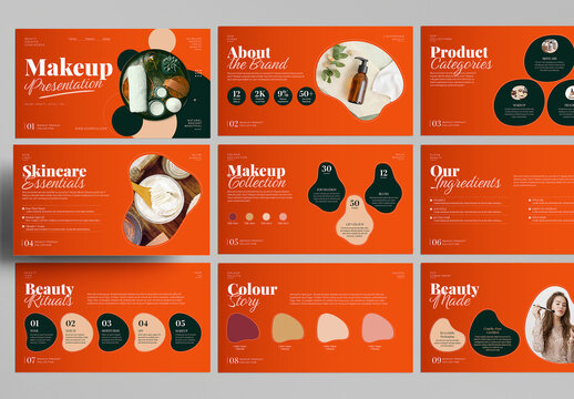 Professional Beauty Brand Presentation Design