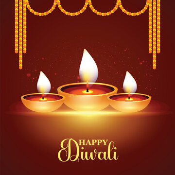 Traditional Diwali Festival banner