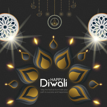 Traditional Diwali Festival banner