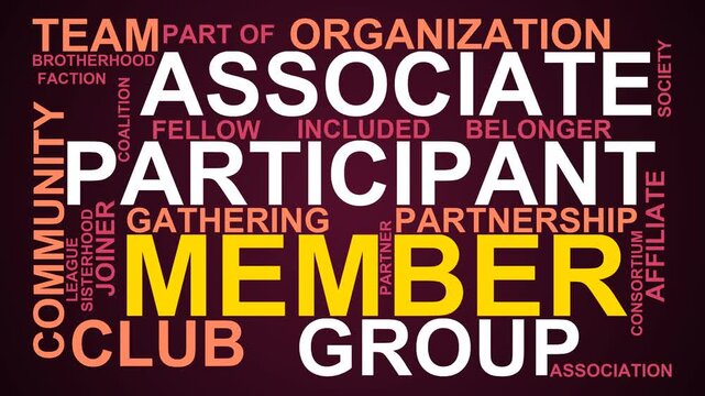Member Word Cloud