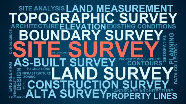 Site Survey Word Cloud
