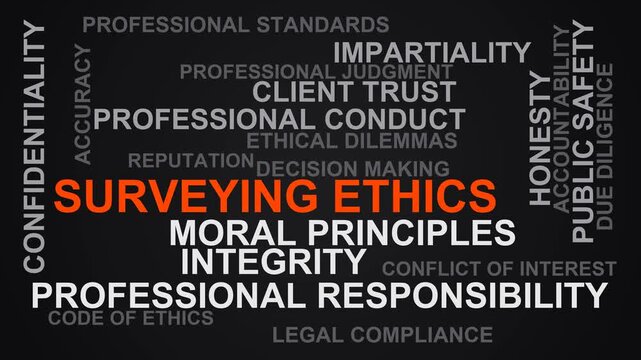 Surveying Ethics Word Cloud