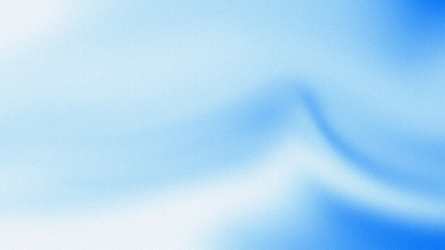 Abstract blue grainy texture background with soft wave gradients and dynamic flow lines.