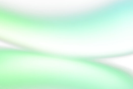 Gradient transition from teal to dark green color isolated on a transparent background