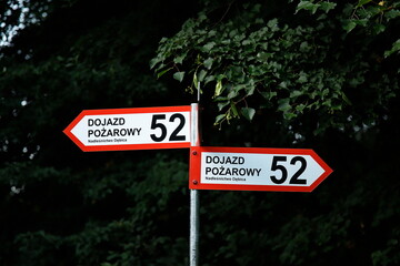 Dojazd pożarowy w lesie © Studio Roslyn