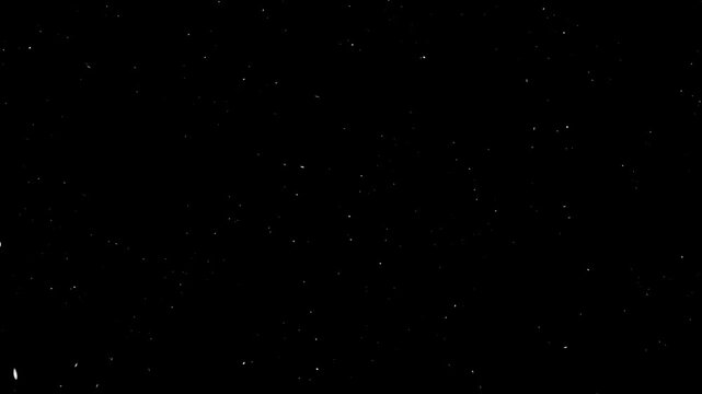 Flim Rolling black Screen with dust and scratches. Stop Motion vintage black film grain texture with dust and scratches, Vintage film scratches and grain texture overlay with dust particles