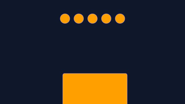 Social Media Marketing Animated Rating Interface Flat Design