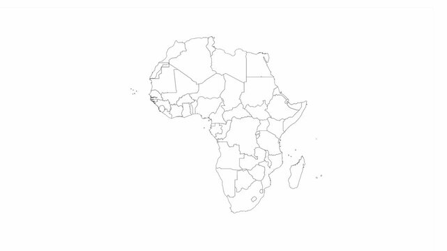 Africa_Seychelles_outline_map_with_location_marker Video Footage Animated Motion for professional design projects presentations digital media and comm