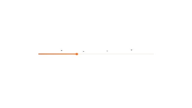 Halloween orange loading bar progress animation on white background